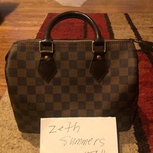 Louis Vuitton Damier speey 25